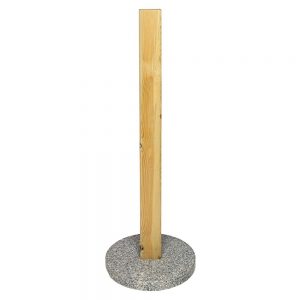 Timber Star Post Timber Banner Posts | AEL Outdoor Solutions
